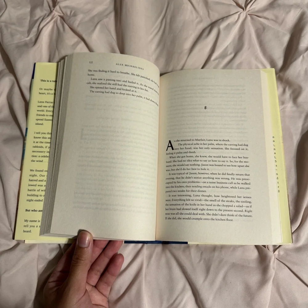 Book of the Month The Fury by Alex Michaelides Hardcover - Picture 3 of 5